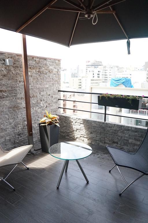 Larcomar Luxury Penthouse Lägenhet Lima Rum bild